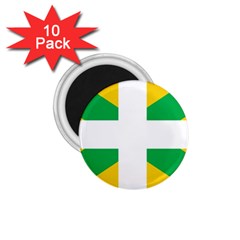 Halaka Flag 1 75  Magnets (10 Pack)  by tony4urban