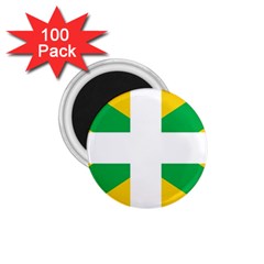 Halaka Flag 1 75  Magnets (100 Pack)  by tony4urban