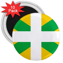 Halaka Flag 3  Magnets (10 Pack)  by tony4urban