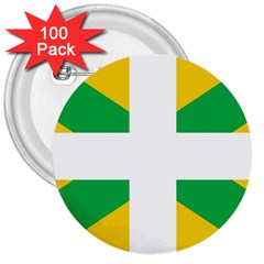 Halaka Flag 3  Buttons (100 Pack)  by tony4urban