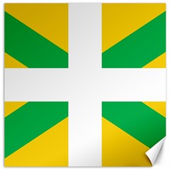 Halaka Flag Canvas 16  X 16  by tony4urban