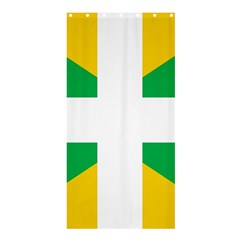 Halaka Flag Shower Curtain 36  X 72  (stall)  by tony4urban