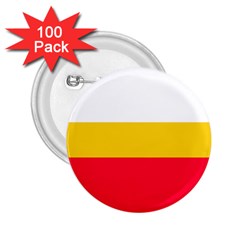 Malopolskie Flag 2 25  Buttons (100 Pack)  by tony4urban