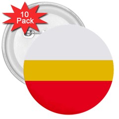 Malopolskie Flag 3  Buttons (10 Pack)  by tony4urban