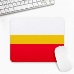 Malopolskie Flag Large Mousepad by tony4urban