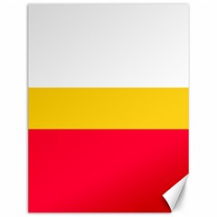 Malopolskie Flag Canvas 12  X 16  by tony4urban