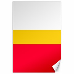 Malopolskie Flag Canvas 20  X 30  by tony4urban