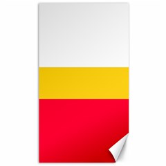 Malopolskie Flag Canvas 40  X 72  by tony4urban