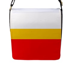 Malopolskie Flag Flap Closure Messenger Bag (l) by tony4urban