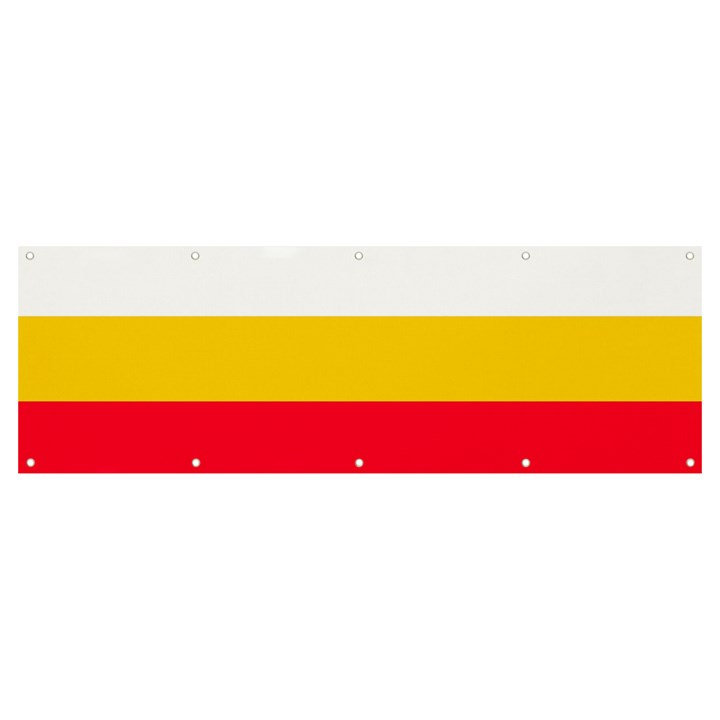 Malopolskie Flag Banner and Sign 12  x 4 