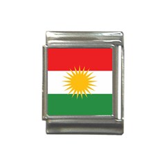 Kurdistan Flag Italian Charm (13mm) by tony4urban