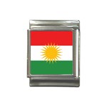 Kurdistan Flag Italian Charm (13mm) Front