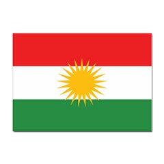 Kurdistan Flag Sticker A4 (100 Pack) by tony4urban