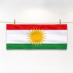 Kurdistan Flag Hand Towel by tony4urban