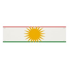 Kurdistan Flag Banner And Sign 4  X 1  by tony4urban