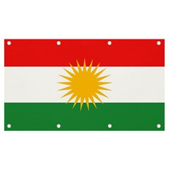 Kurdistan Flag Banner And Sign 7  X 4  by tony4urban