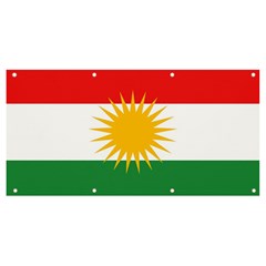 Kurdistan Flag Banner And Sign 8  X 4  by tony4urban