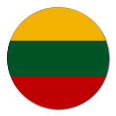 Lithuania Round Mousepad by tony4urban