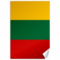 Lithuania Canvas 12  X 18  by tony4urban