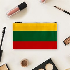 Lithuania Cosmetic Bag (small) by tony4urban