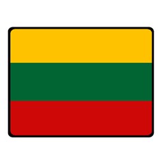 Lithuania Fleece Blanket (small) by tony4urban