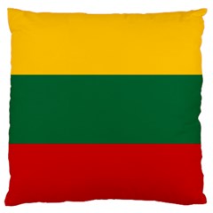 Lithuania Standard Premium Plush Fleece Cushion Case (two Sides) by tony4urban