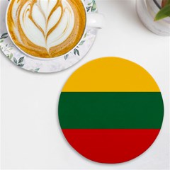 Lithuania Uv Print Round Tile Coaster by tony4urban