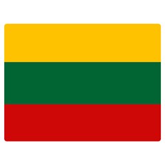 Lithuania One Side Premium Plush Fleece Blanket (extra Small) by tony4urban