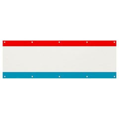 Luxembourg Banner And Sign 12  X 4  by tony4urban