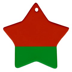 Belarus Star Ornament (Two Sides)