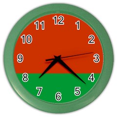 Belarus Color Wall Clock