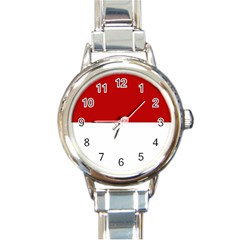 Monaco Round Italian Charm Watch