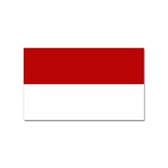 Monaco Sticker Rectangular (10 pack)