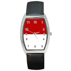 Monaco Barrel Style Metal Watch