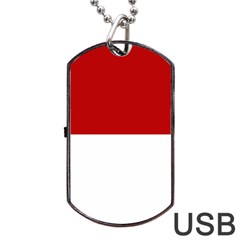 Monaco Dog Tag USB Flash (Two Sides)