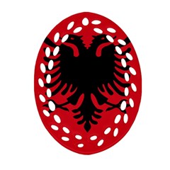 Albania Oval Filigree Ornament (two Sides) by tony4urban