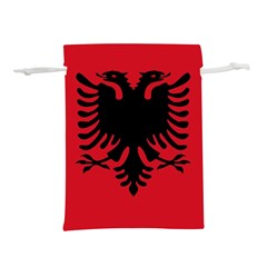 Albania Lightweight Drawstring Pouch (l) by tony4urban