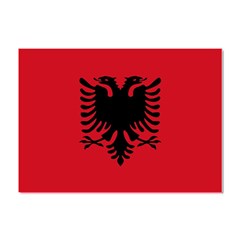 Albania Crystal Sticker (a4)