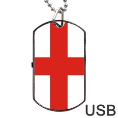 London Dog Tag Usb Flash (one Side) by tony4urban