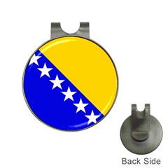 Bosnia And Herzegovina Hat Clips With Golf Markers by tony4urban