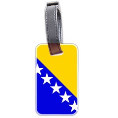 Bosnia And Herzegovina Luggage Tag (two Sides) by tony4urban