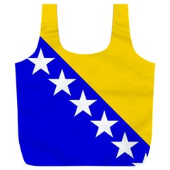 Bosnia And Herzegovina Full Print Recycle Bag (xxl) by tony4urban