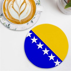 Bosnia And Herzegovina Uv Print Round Tile Coaster by tony4urban