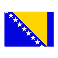 Bosnia And Herzegovina Crystal Sticker (a4) by tony4urban