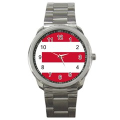 Eindhoven Flag Sport Metal Watch by tony4urban