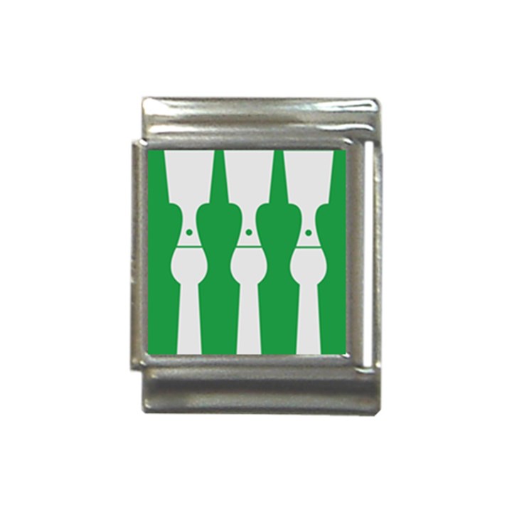 Hedmark Flag Italian Charm (13mm)