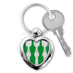 Hedmark Flag Key Chain (heart) by tony4urban