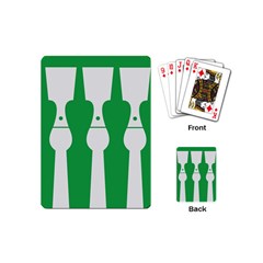 Hedmark Flag Playing Cards Single Design (mini) by tony4urban