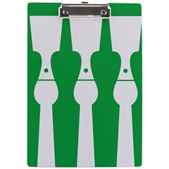 Hedmark Flag A4 Acrylic Clipboard by tony4urban