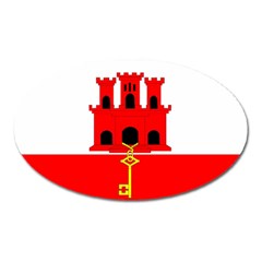 Gibraltar Oval Magnet